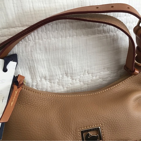 NWT Dooney and Bourke Camel Hobo Bag Retired Style - Picture 9 of 9